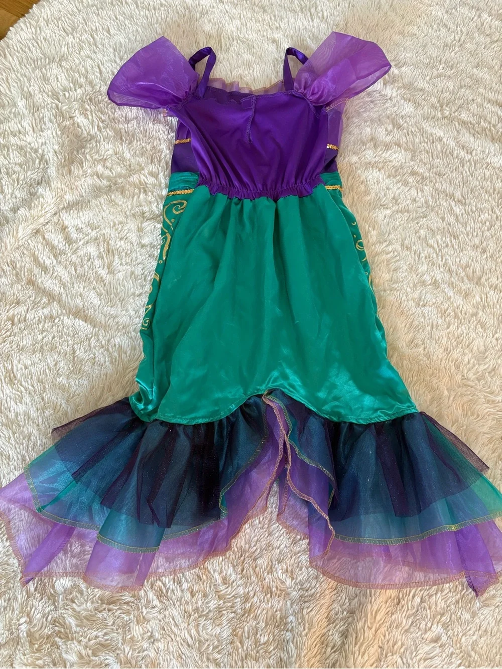 Little Mermaid Kids Costume Dress